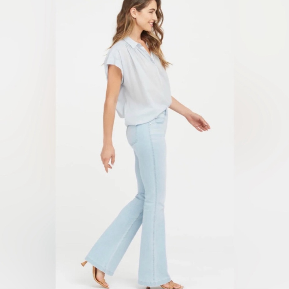 Light Blue Flared Jeans